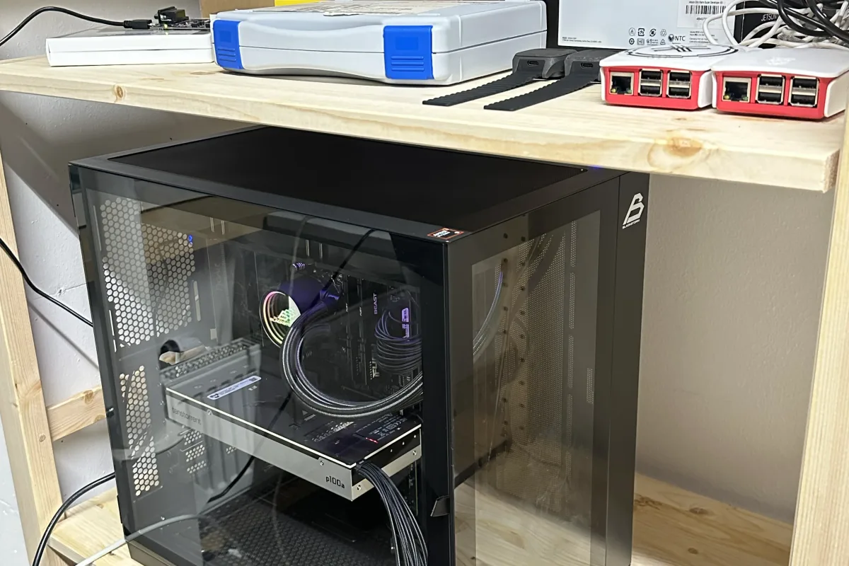 Hardware & Storage Area